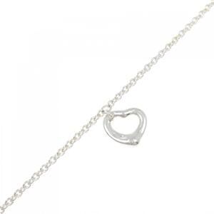 TIFFANY & CO. Silver Heart Charm Bracelet